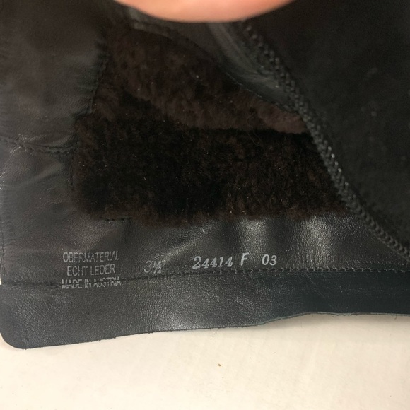 Paul Green Faux Fur Lined Suede Boots  - Size 6 - Picture 8 of 12